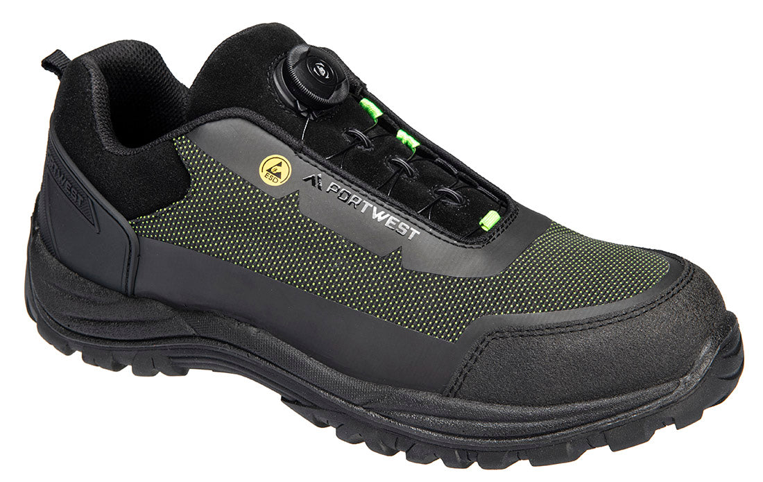 Portwest FX2 Girder Composite Low Shoe S3S ESD SR FO | Greener Workwear