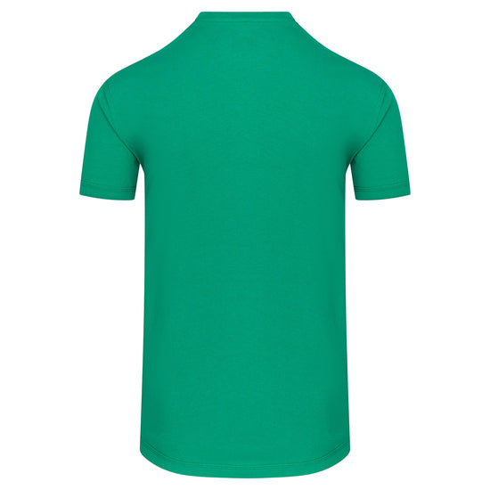 Back of Orn Workwear Plover T-Shirt in kelly green.