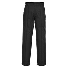 Black portwest preston trousers. Trousers have belt loops.