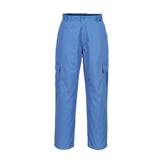 Hamilton blue Anti-Static ESD trousers with knee pockets