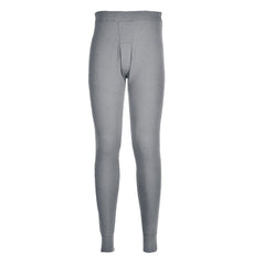 Grey portwest thermal baselayer Trousers. Trousers have elasticated waist.