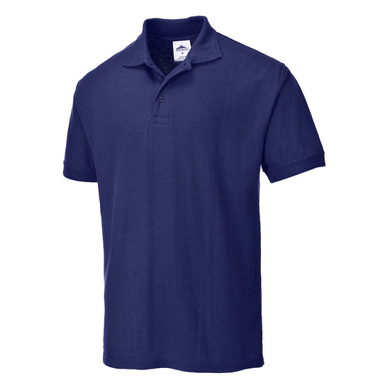 Navy Portwest Naples Polo shirt. 