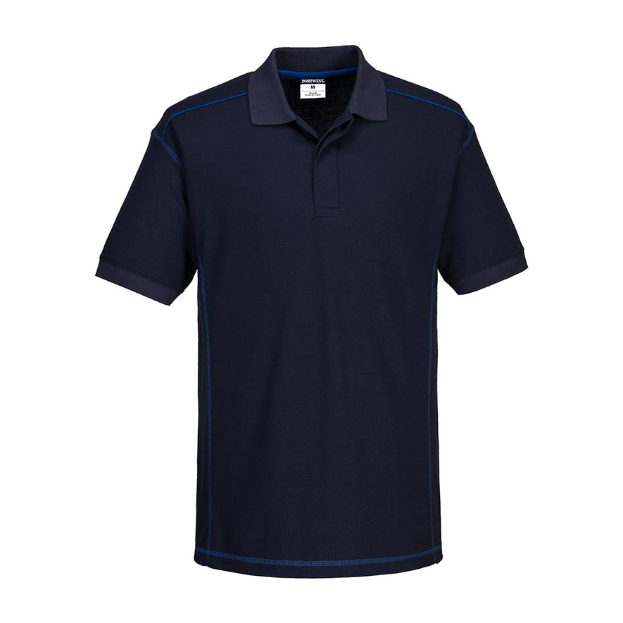 Navy and Royal blue Two Tone Polo Shirt