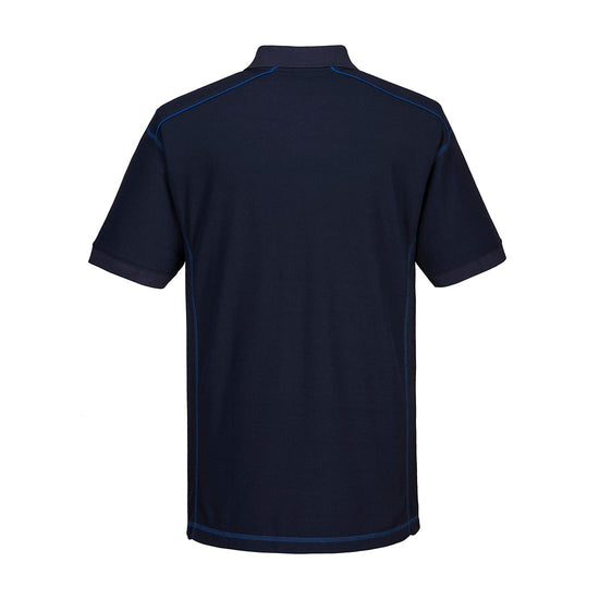 Navy and Royal blue Two Tone Polo Shirt