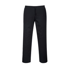 black drawstring trouser