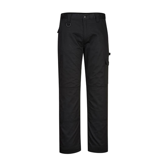 Black Essential Super Work Trouser with left pocket