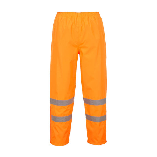 Orange Hi-Vis Breathable Trouser with reflective strips