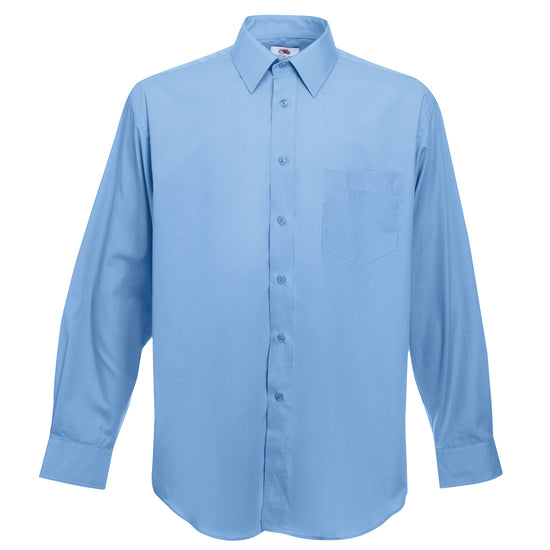 Poplin long sleeve shirt