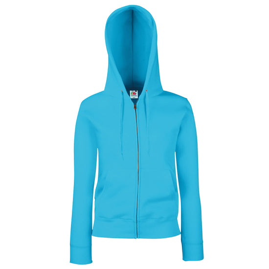 Women's premium 70/30 hooded sweatshirt jacket