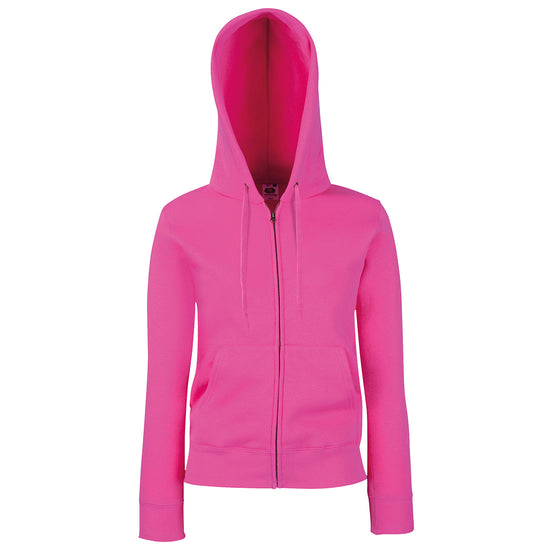 Women's premium 70/30 hooded sweatshirt jacket