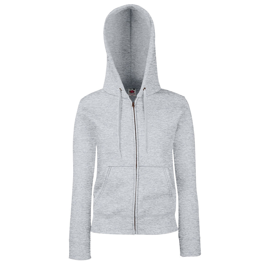 Women's premium 70/30 hooded sweatshirt jacket