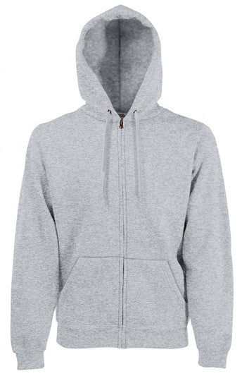 Premium 70/30 hooded sweatshirt jacket