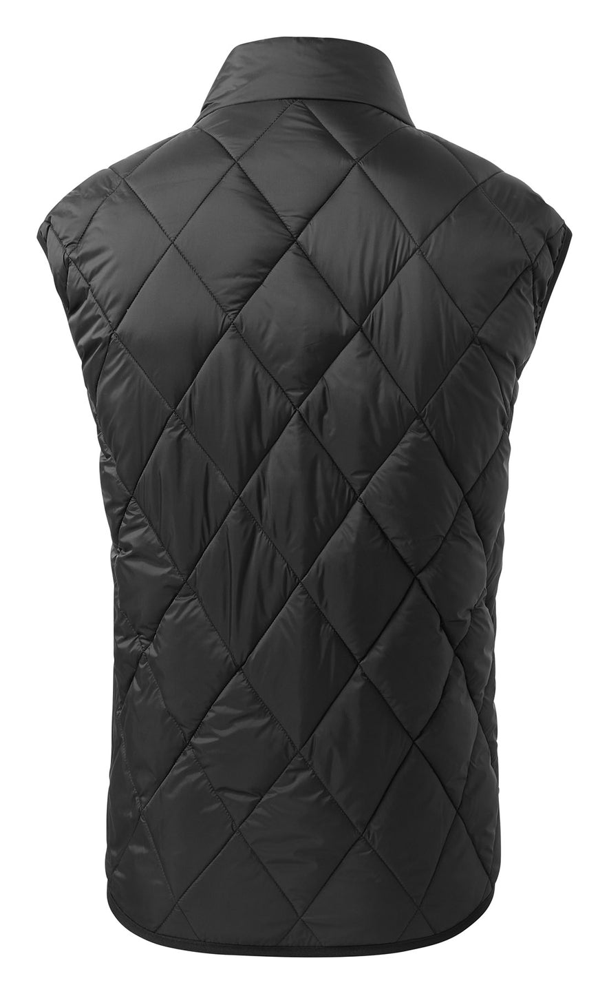 Diamond pane padded gilet