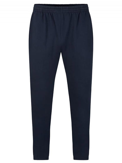 Uneek Clothing UX9 The UX Jogging Pants in navy with elasticated waist and ankles.
