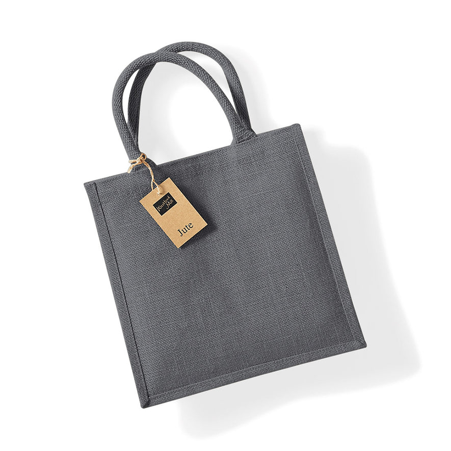 Jute midi tote