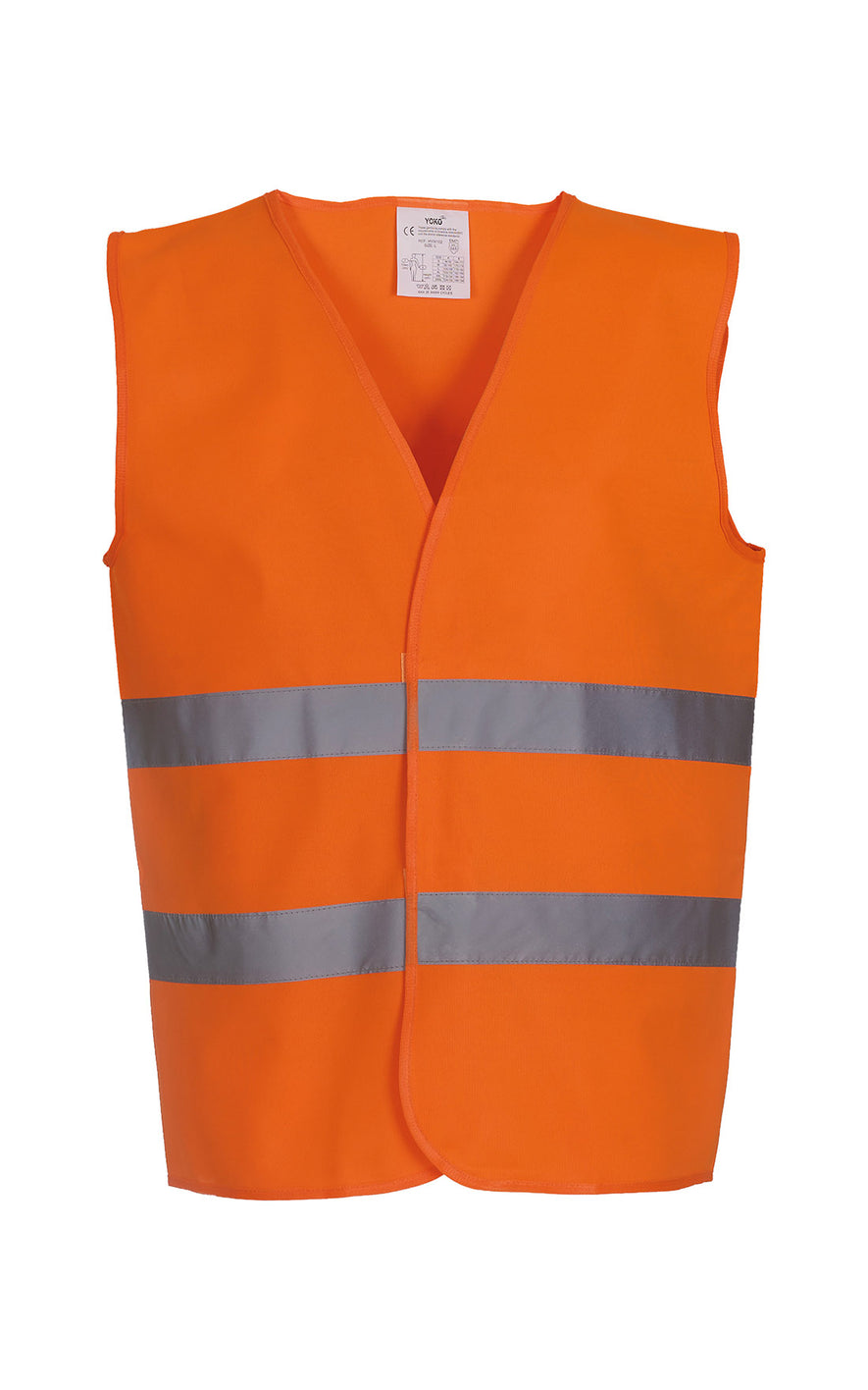 Hi-vis 2-band waistcoat (HVW102)