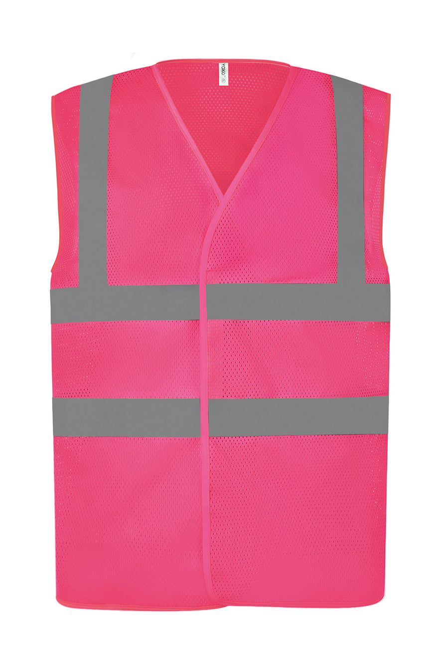 Top cool open mesh 2-band-and-braces waistcoat (HVW120)