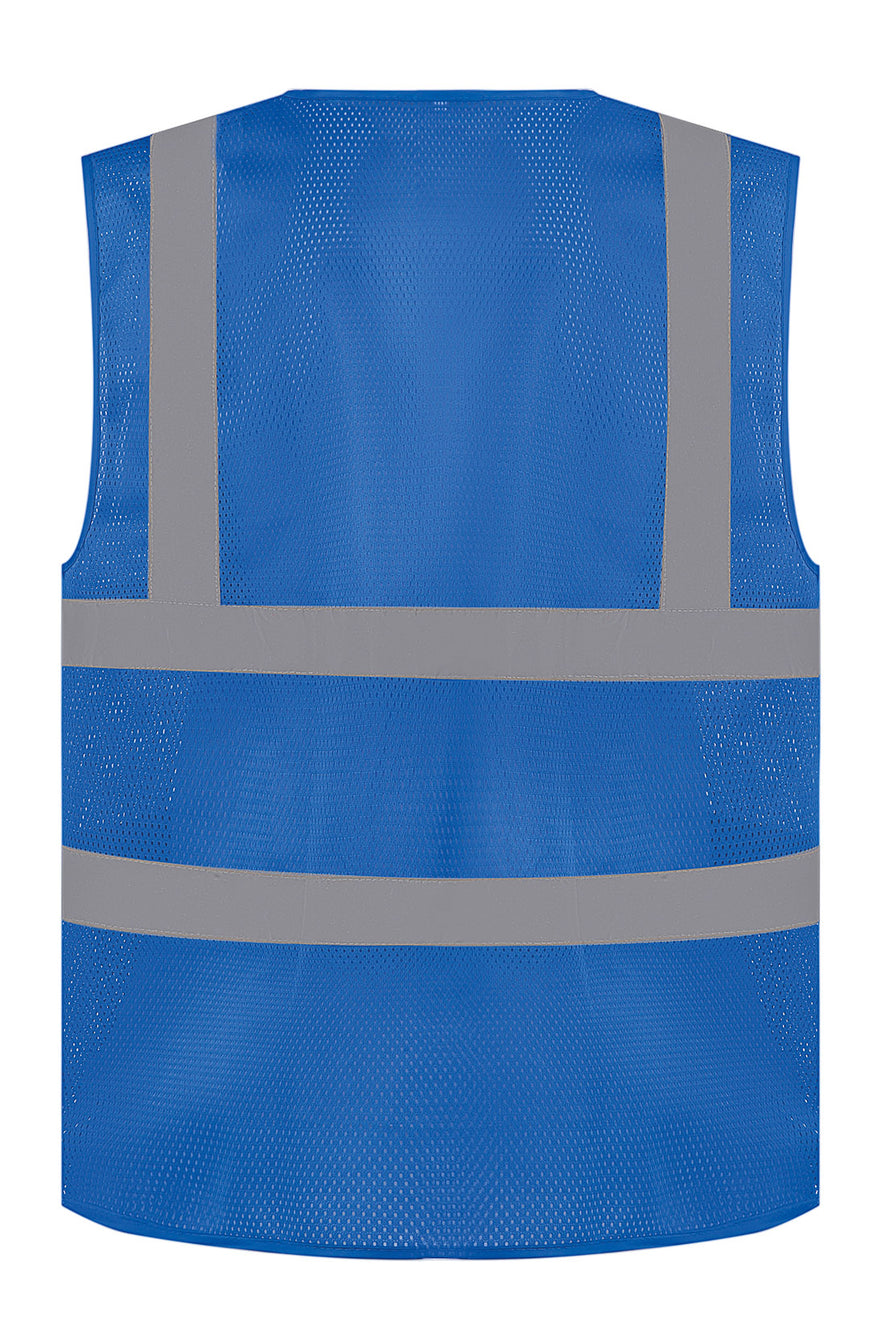 Top cool open mesh 2-band-and-braces waistcoat (HVW120)