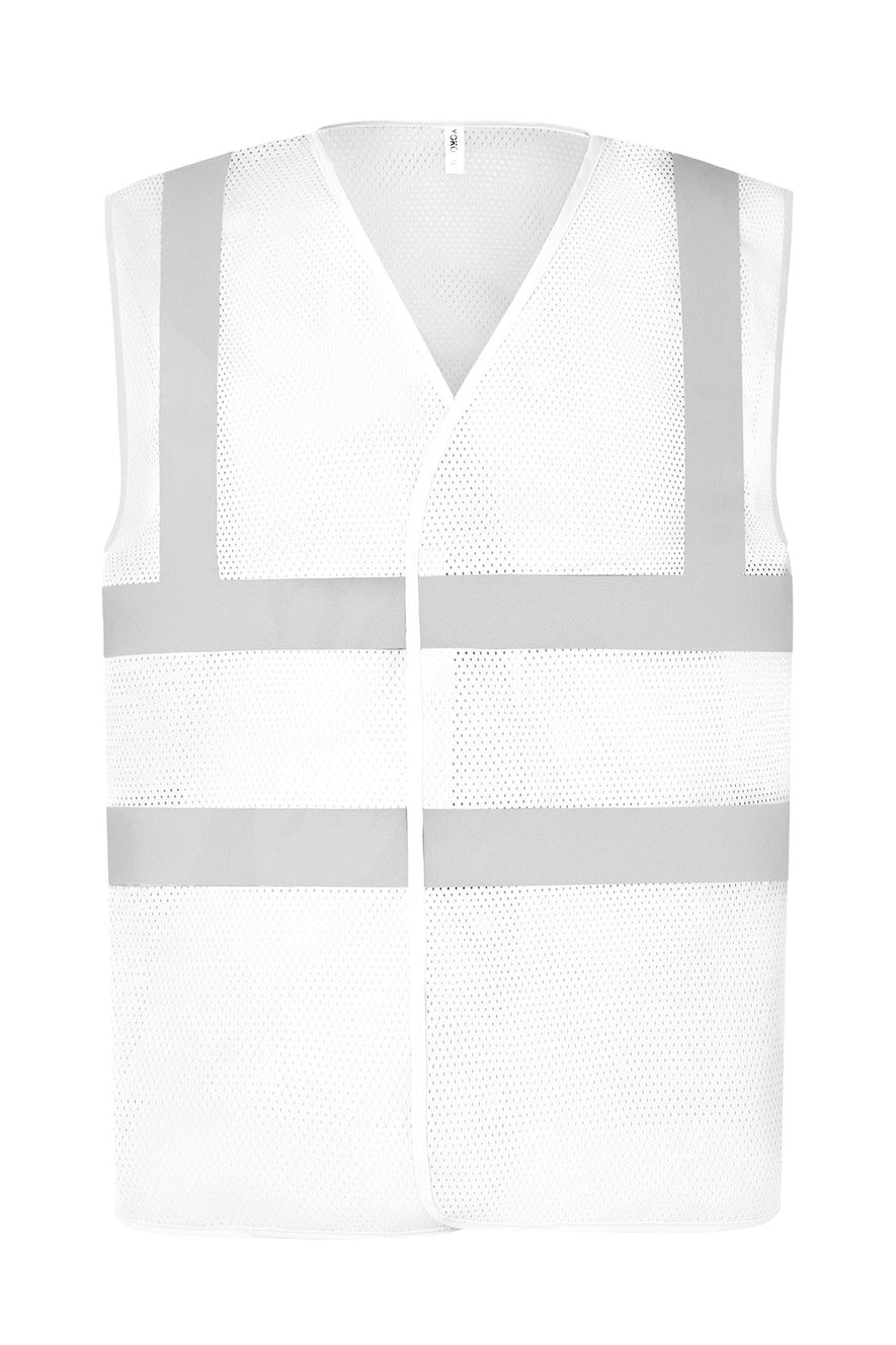 Top cool open mesh 2-band-and-braces waistcoat (HVW120)