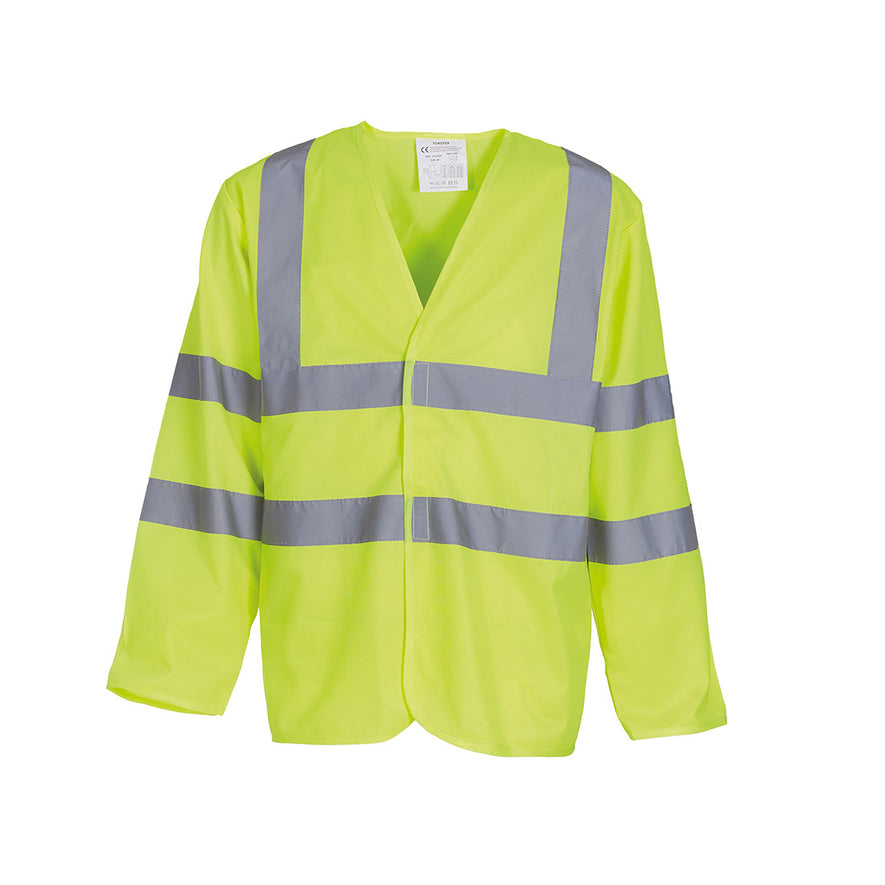 Hi-vis long sleeve waistcoat (HVJ200)