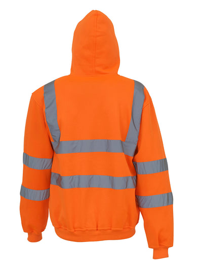 Hi-vis zip hoodie (HVK07)