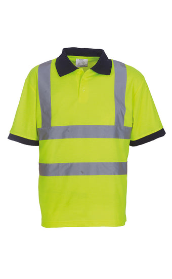 Hi-vis short sleeve polo (HVJ210)