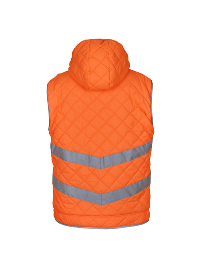 Hi-vis Kensington hooded gilet (HV007)