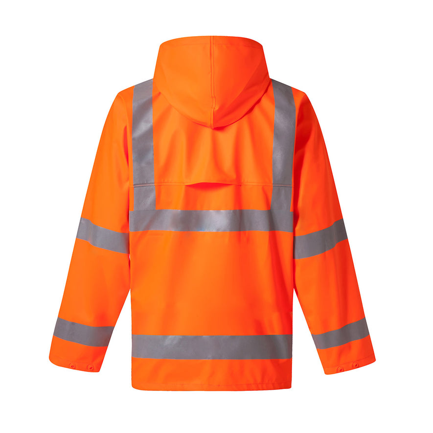 Hi-vis soft flex breathable U-dry jacket (HVS450)