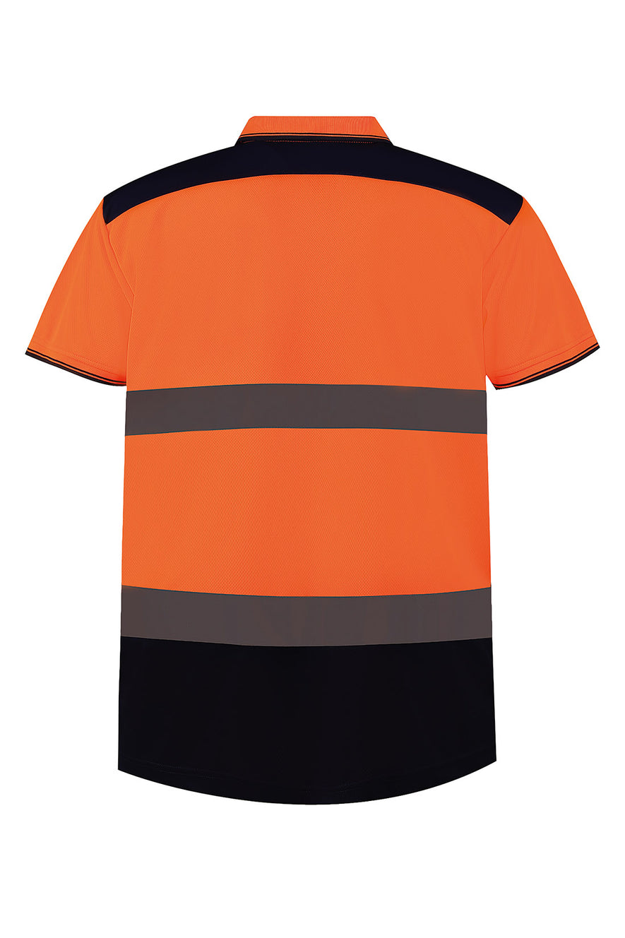 Hi-vis two-tone polo shirt (HVJ220)